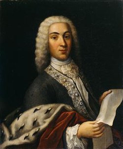 портрет работы Якопо Амигони, 1735 г.