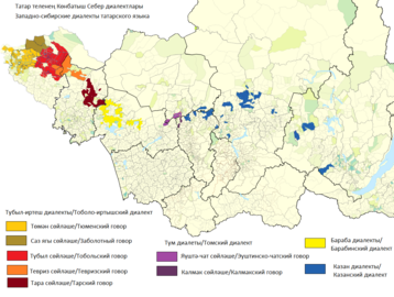 Говоры татарского языка в Западной Сибири