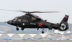Новейший российский военно-транспортный вертолёт Ка-60.
