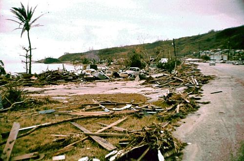 Последствия тайфуна Карен  (англ.) (рус., ноябрь 1962 года