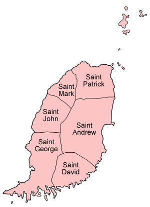Административное деление Гренады