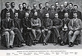 Участники экспедиции, фото Дж. Райса (1881)
