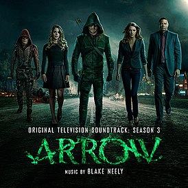 Обложка альбома Блэйка Нили «Arrow: Season 3 (Original Television Soundtrack)» (2015)