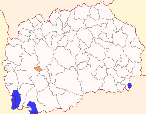 Община Пласница на карте