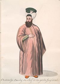 Бостанджи-баши, начальник стражи султана.
