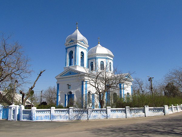 Николаевская церковь в Озёрном