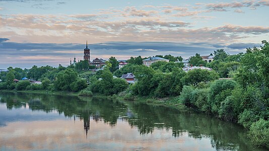 Река Сылва в городе Кунгуре