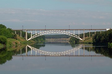 Железнодорожный мост через Исеть