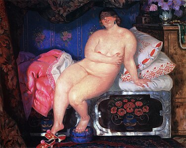 «Красавица» 1921 года (Государственная Третьяковская галерея)