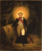 «Наполеон поднимается из гроба», (картина Ораса Верне, 1860)