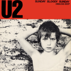 Обложка сингла U2 «Sunday Bloody Sunday» (1983)