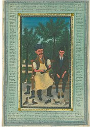 Йозеф Карл Редлер. Здесь на акварели Господин Штадлер (№ 128), 1911, 1912, 1914, 42,6 x 29,1