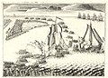 Адриан Шхонебек. Взятие шведских судов «Астрильд» и «Гедан» на невском взморье в ночь с 6 на 7 мая 1703 года