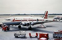 Douglas C-54-DO компании Capital Airlines (бывшая Pennsylvania-Central Airlines)