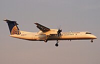 de Havilland Canada DHC-8-402 в окраске Continental Connection