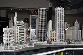 Фрагмент макета города