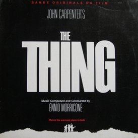 Обложка альбома Эннио Морриконе «The Thing — Original Motion Picture Soundtrack[38]» ()