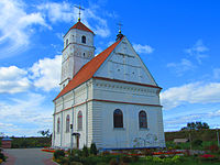 Кальвинисткая кирха (Спасо-Преображенская церковь) в Заславле