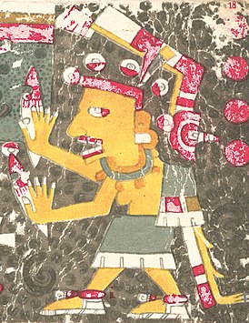 Изображение богини в Кодексе Борджиа