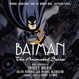 Обложка альбома Дэнни Эльфман, Ширли Уокер, Лолита Ритманис, Майкл Маккьюшен «Batman: The Animated Series[14]» ()