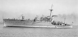 HMAS Albatross во времена службы в австралийском флоте