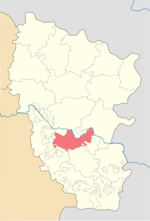Славяносербский район на карте