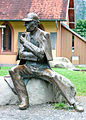 Памятник Шерлоку Холмсу в Швейцарии