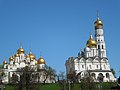 Кремлёвские соборы, вид с юга