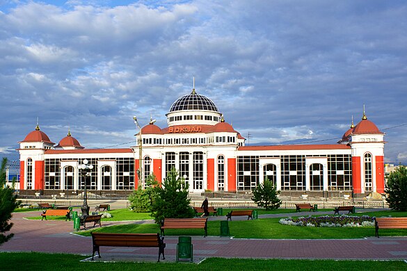 Железнодорожный вокзал в Саранске