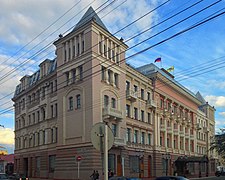 Бывшее здание Общества взаимного страхования (Оренбург, Советская улица, 61), 1914[91]