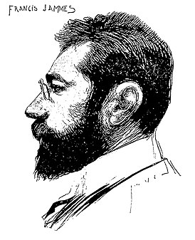 Жан Вебер. Портрет Франсиса Жамма (1898)