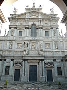 Церковь Санта-Мария-дей-Мираколи вблизи Сан-Чельсо. Главный фасад. Милан