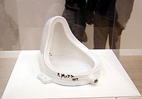 ??????? ?????, «??????», 1917; 1964 artist-authorized replica made by the artist’s dealer, Arturo Schwarz, based on a photograph by Alfred Stieglitz. Porcelain, Tate Modern, London