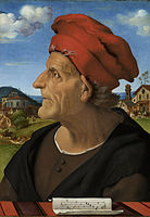 Портрет Франческо Джамберти. Ок. 1482. Дерево, масло. Рейксмюсеум, Амстердам