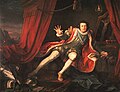 Уильям Хогарт. Дэвид Гаррик в роли Ричарда III. 1745