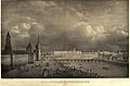 Вид с Кремлёвской набережной Москвы-реки. Гравюра 1825 г.