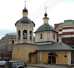 Церковь Сергия Радонежского. Крапивенский переулок, д.4