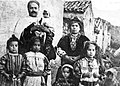 Семья кабилов-христиан, начало XX века