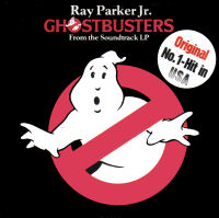 Обложка сингла Рея Паркера-младшего «Ghostbusters» (1984)