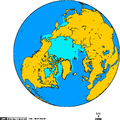 Площадь морского льда Арктики в феврале 1978 – 2002