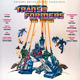 Обложка альбома различных исполнителей «The Transformers The Movie: Original Motion Picture Soundtrack» ()