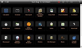 Скриншот Ubuntu Moblie