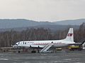 Ил-18 в ливрее авиакомпании Air Koryo (КНДР).