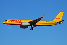 Российский Ту-204С компании DHL