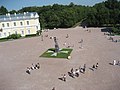 Вид на плац Павловского дворца