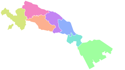 Карта районов Каваски