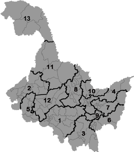 黑龙江省行政区划