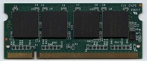 SODIMM, 256 Мб, BGA-чипы