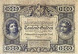 1000 гульденов 1880 года