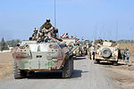 БТР-94 иракской 9-й механизированной бригады в патруле.